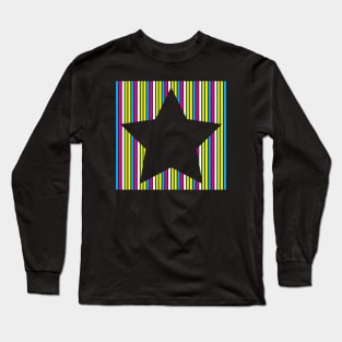 Star Square Blast Long Sleeve T-Shirt